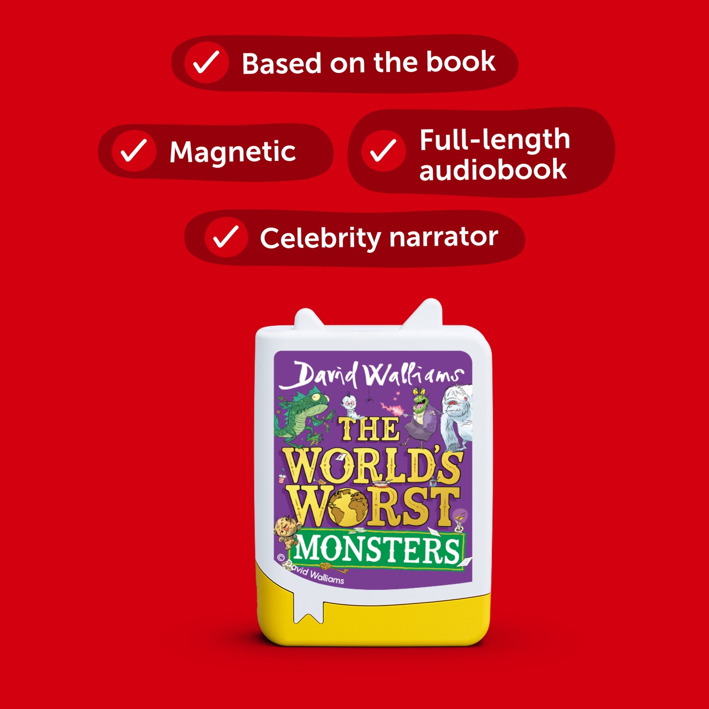 Tonies - David Walliams - The World's Worst Monsters (196 minutes)