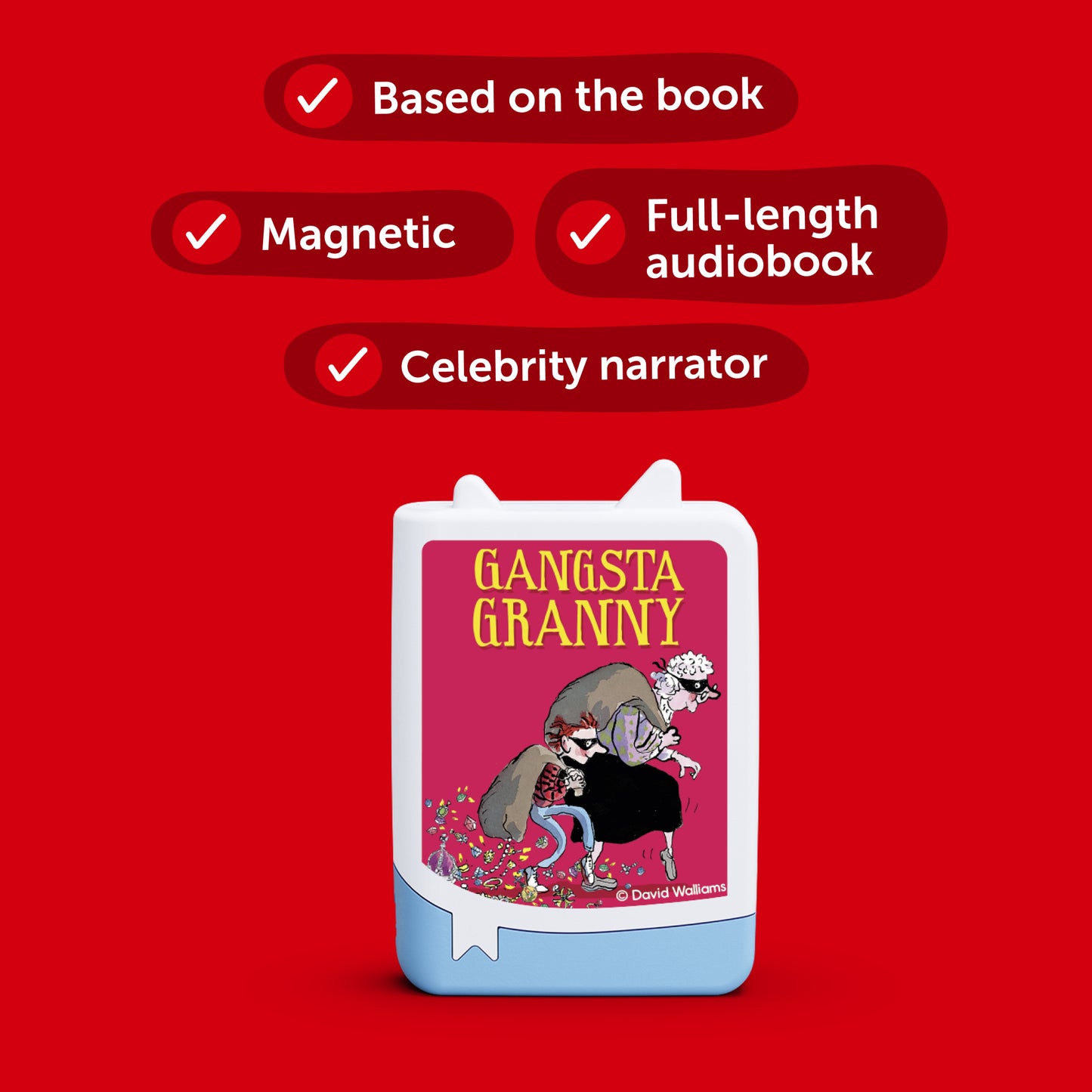 Tonies - David Walliams - Gangsta Granny (211 minutes)