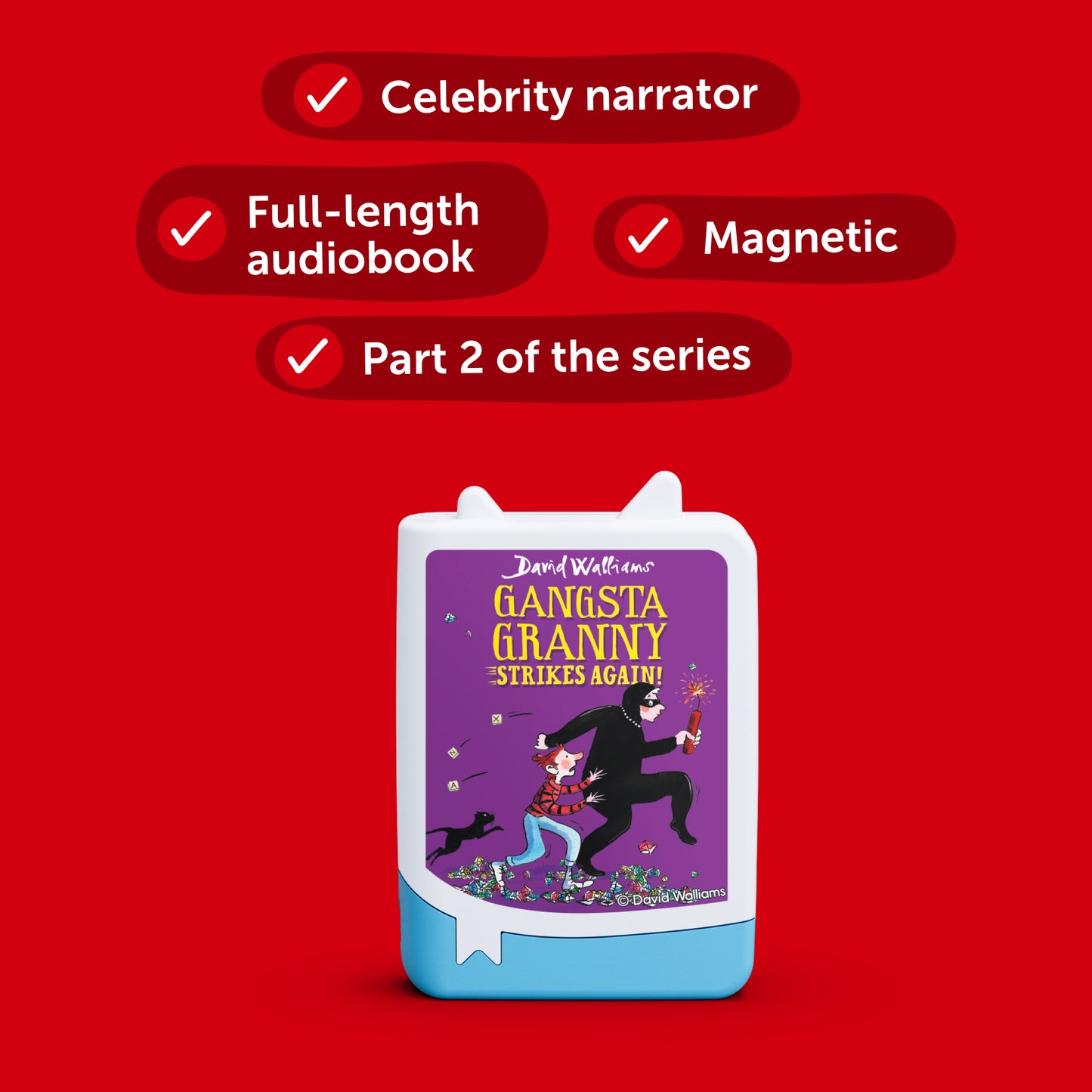 Tonies - David Walliams - Gangsta Granny Strikes Again (252 minutes)