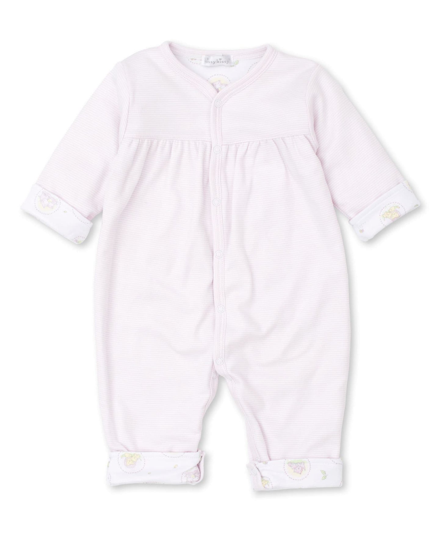 Kissy Kissy - Jungle Kins Pink Reversible Girls Playsuit