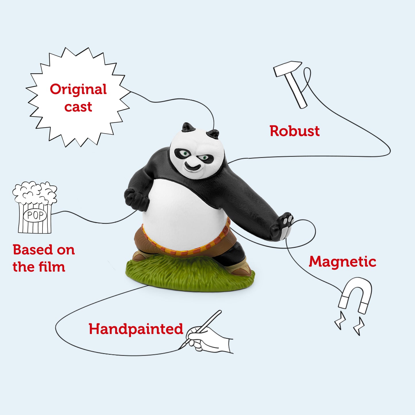 Tonies  -  King Fu Panda Audio Character (70 minutes)