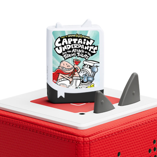 Tonies  -  The Adventures of Captain Underpants & The Attack of the Talking Toilets (59 minutes)