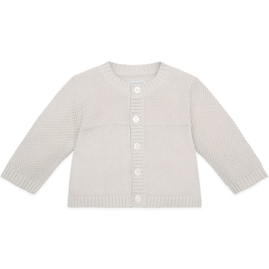Emile et Rose - Cypress White Baby Knitted Cardigan