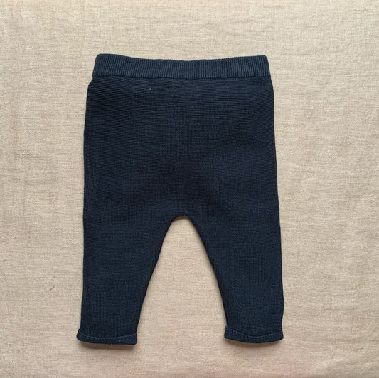 Fable & Bear - Black Fable Knit Joggers