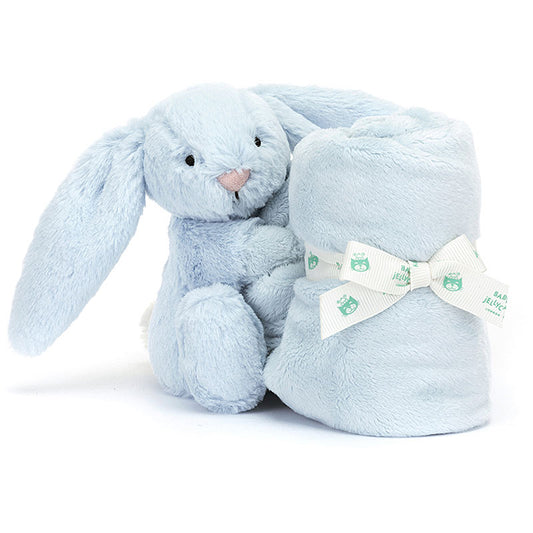 Jellycat - Bashful Blue Bunny Soother Soft Toy (34cmx34cm)