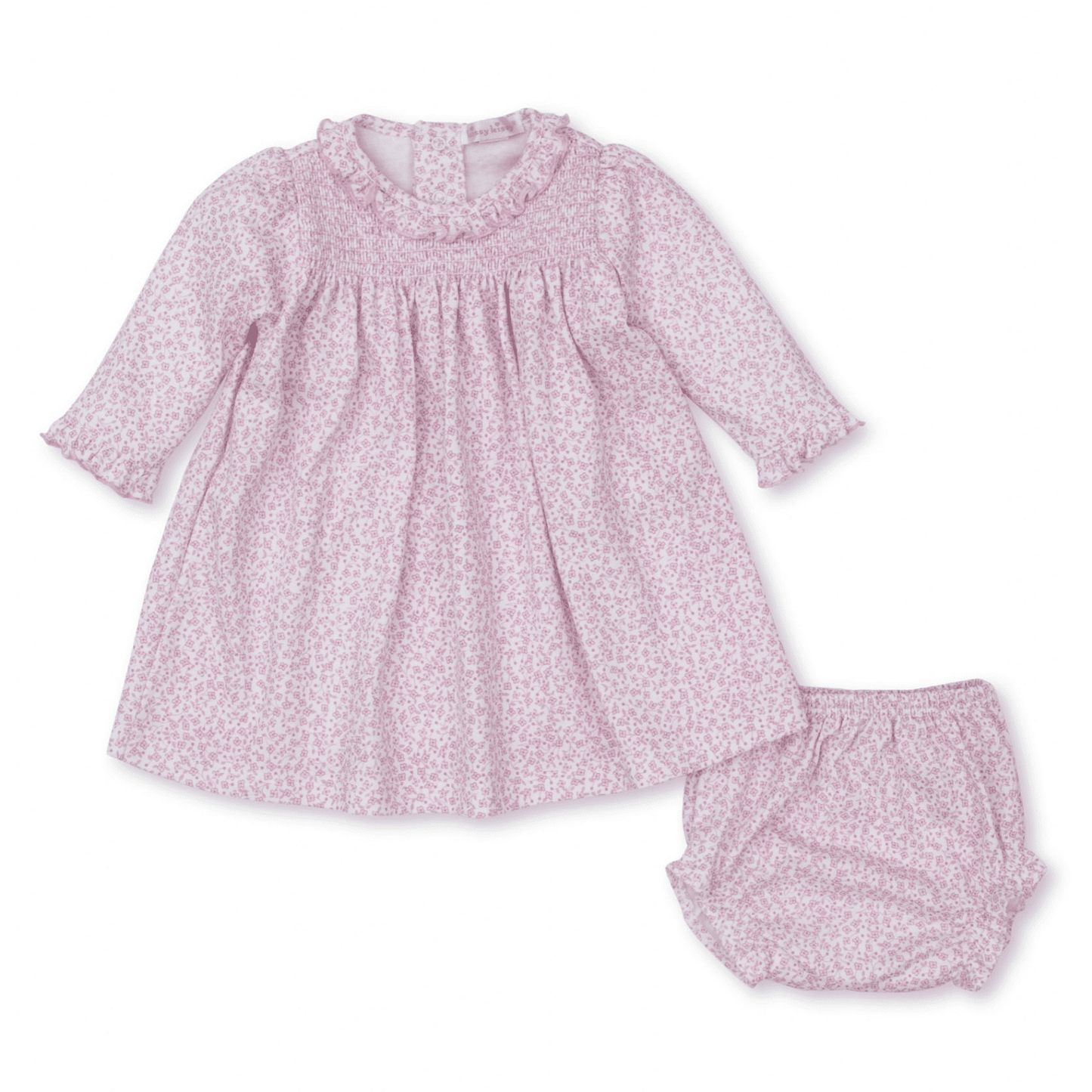 Kissy Kissy -  Petite Blooms Baby Girl Dress with matching knickers